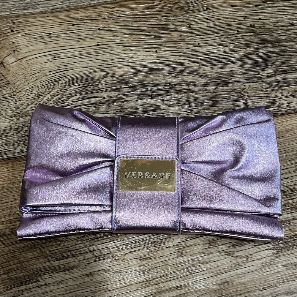 ✨SOLD✨ Versace Purple Clutch